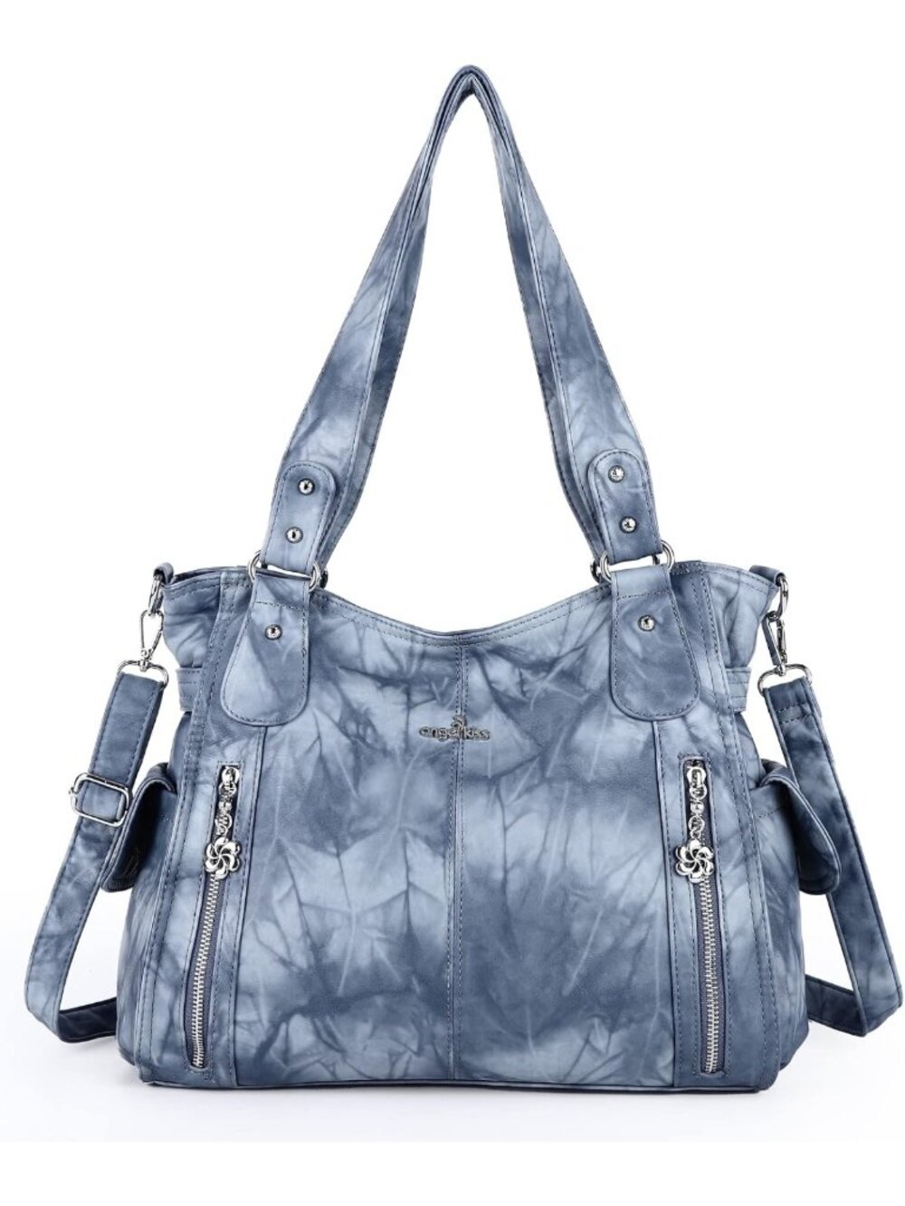 Stylish Women's Top-Handle Hobo Purse - Roomy Casual Shoulder Tote Bag